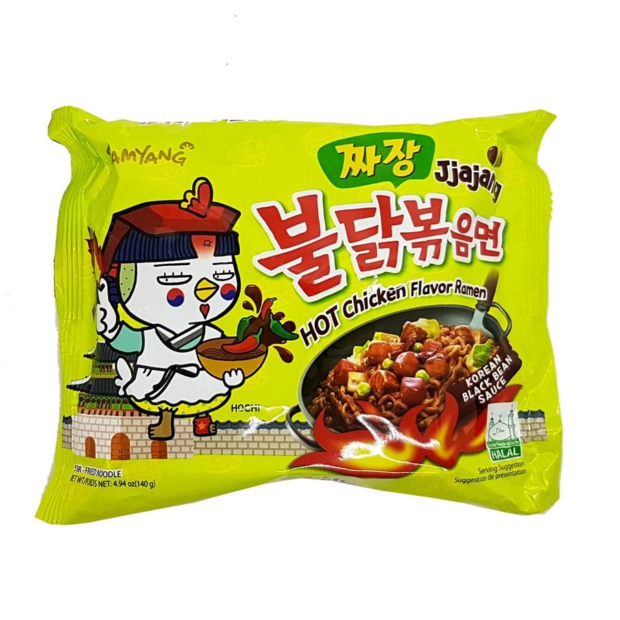 Samyang hot chicken ramen jjajang instant noodles